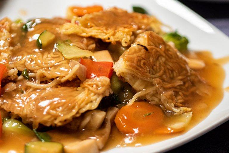 Crispy Chinese Cake Noodles